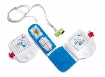 compressões torácicas ao ZOLL AED Pro.