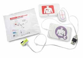 utilização com o AED Pro ou o AED Plus clínico (requer AED e simulador).