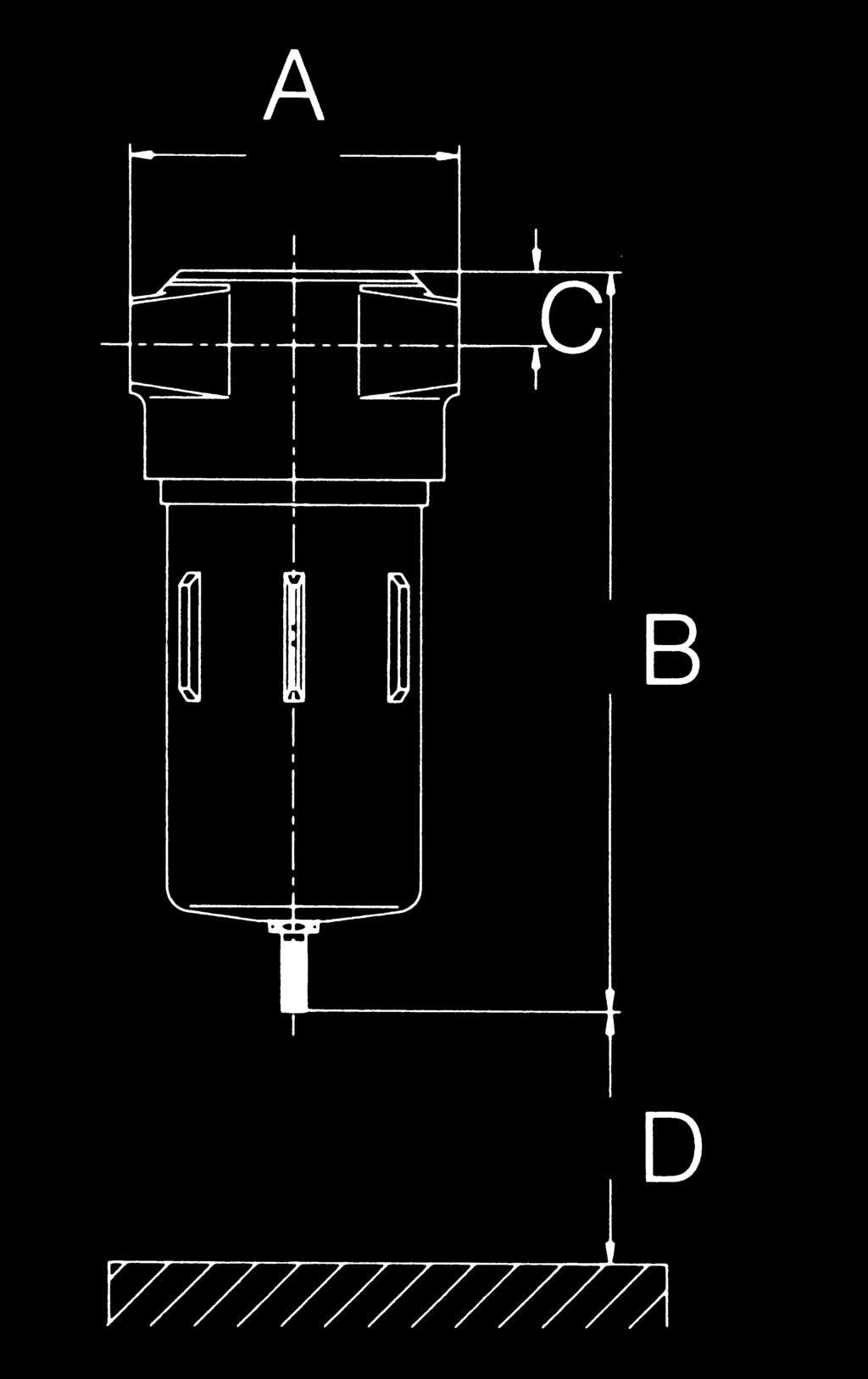 FP 10 a FP 250 com manómetro de pressão diferencial FFP 250 a FFP 490 com manómetro de pressão diferencial