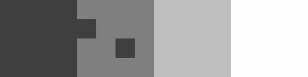 1 (a) Tons de cinza (b) HSV (c) YCbCr (d) YIQ Figura.1: Segmentação de mosaico com diferentes modelos de cores e blocos de 18 18 pixels.