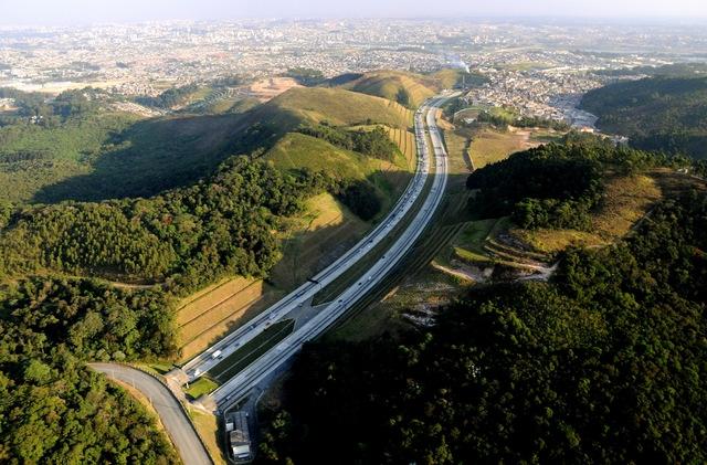 RODOANEL OESTE ASSINATURA DO CONTRATO: 2/6/2008 Rodovia Extensão Região SP 021 Rodoanel Mário Covas km 0 ao km 32 São Paulo, Santana do Parnaíba, Barueri, Carapicuíba, Osasco, Cotia e Embu