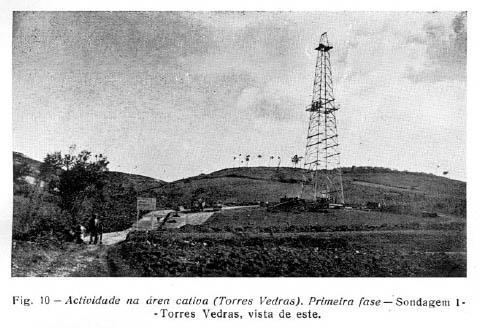 Em 1904, cerca de sessenta anos mais tarde, realiza-se a primeira sondagem no concelho de Monte Real (lugar das Sesmarias).