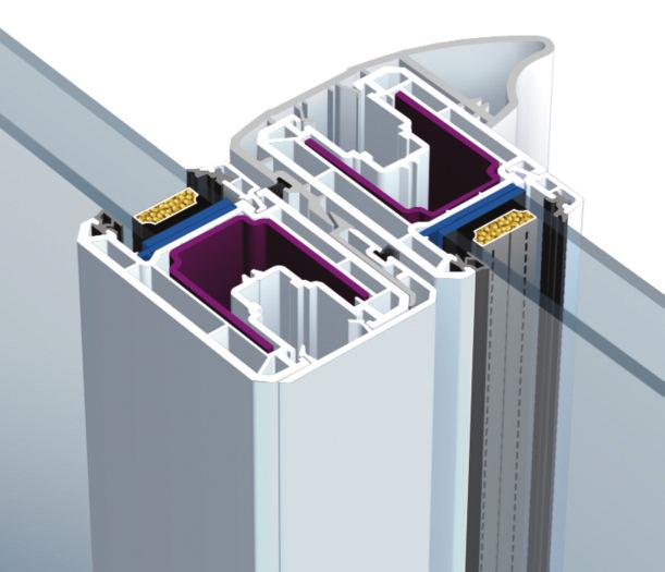 O valor U do estore RolaPlus está entre os 0,9 e 1,12 W/m2K, pelo que as propriedades térmicas da janela não diminuem o isolamento com os estores KÖMMERLING.