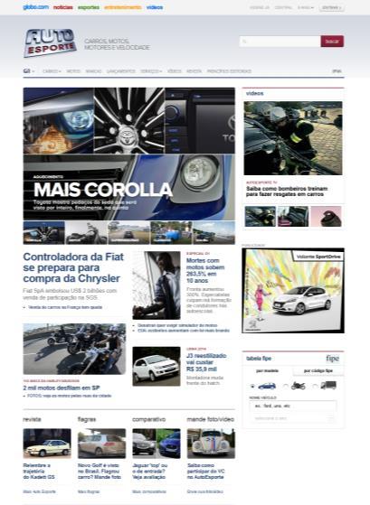 Vídeos do G1 AutoEsporte Guia Prático de Carros e Motos Carros são paixão nacional, atraindo a atenção de milhões de brasileiros aficionados pelo mundo sob rodas. Dessa forma, o G1 Carros/AutoEsporte.