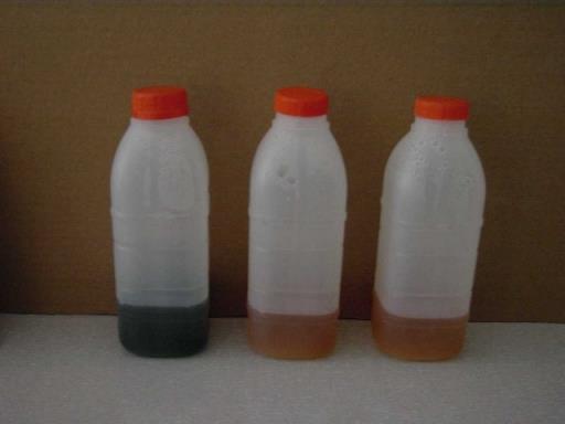 Descoloração (biodegradação) (ação de enzimas
