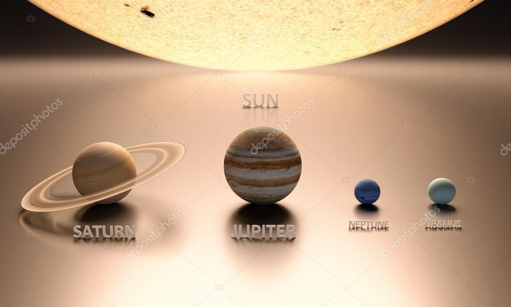 Planetas Gasosos Os 4 Planetas Gasosos do