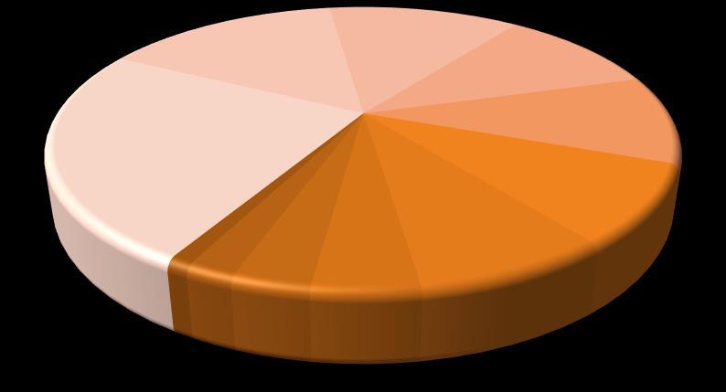 Top 10 Consumidores Mundiais de HPPC Panorama do Consumo Mundial do Setor HPPC Estados Unidos 18,3% China 11,9% Japão 7,5% Brasil 7,1% Reino Unido