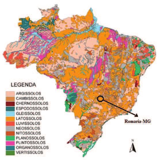 49 Figura 17 Mapa de solos do Brasil Fonte: EMBRAPA (2017) Segundo Salla (2017c, p.