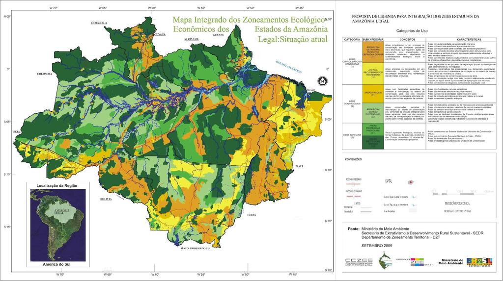 A cartografia ambiental é um tipo de cartografia sintética que tem como objetivo integrar todos fatores ecológicos possíveis