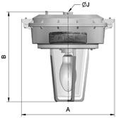 Compacta 42 W G23 T3 340 372 3/4 AIWNA/1-VMC80X Vapor de Mercúrio 80 W E-27 T2 340 372 3/4 AIWNA/1-VMC125X Vapor de Mercúrio 125 W E-27 T2 340 372 3/4 AIWNA/1-VSD70X Vapor de Sódio 70 W E27 T2 340