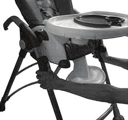 PARA AJUSTAR A ALTURA DA CADEIRA Para ajustar a altura da cadeira, pressione as travas de ajuste de altura (I) direita e esquerda