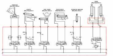 V0 BLOCO HIDRÁULICO CHASSIS VERSÃO VT- Ref. V0 ATENÇÃO: pendente blocos atualizados com bypass.