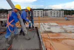 canteiros de obras em