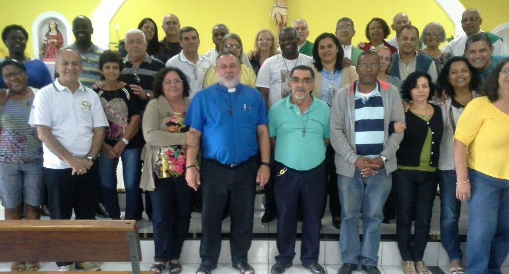 Notícia Diocese de Nova Iguaçu Retiro anual dos Diáconos e esposas.