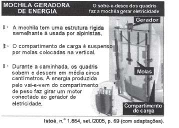 (C) maior potência, maior intensidade de luz e maior durabilidade. (D) maior potência, maior intensidade de luz e menor durabilidade.