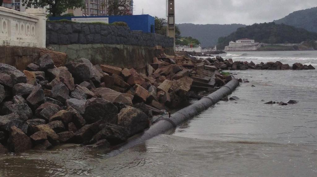 artificialmente na região da Ponta da Praia. Figura 5-54.