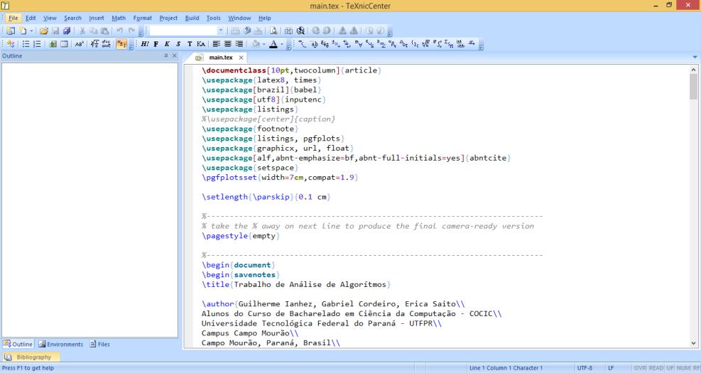 Após conhecer a concepção do LaTeX, realizou-se a concretização da sua forma de instalação, uma vez que há várias distribuições, editores de texto e ferramentas auxiliares que podem influenciar na