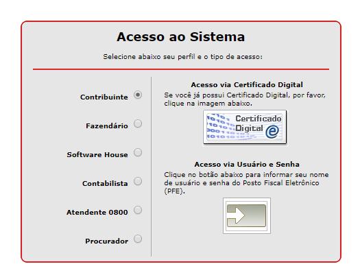 aspx?returnurl=%2fc OMSAT Passo 2 Selecione Contribuinte