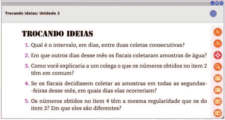 Navegação É possível folhear o livro clicando nas laterais das páginas ou nas setas