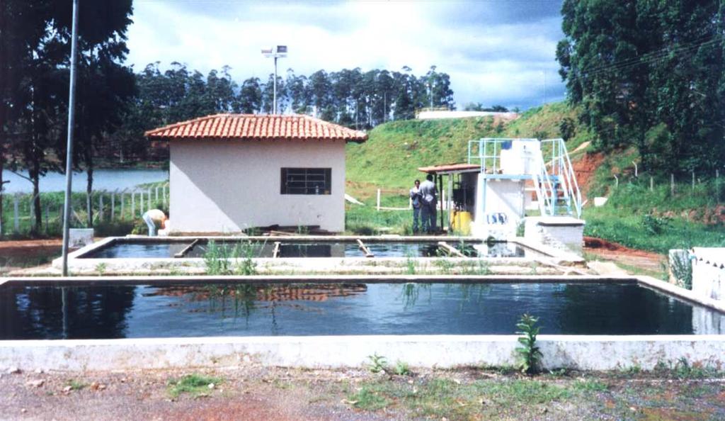 Sistema reator UASB / Lagoas de Polimento