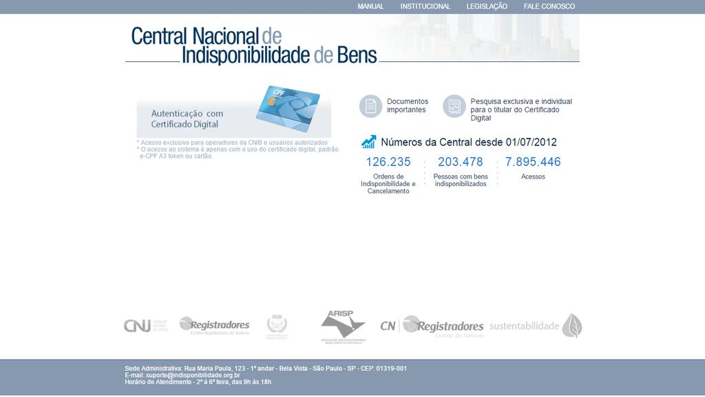CNIB CENTRAL NACIONAL DE