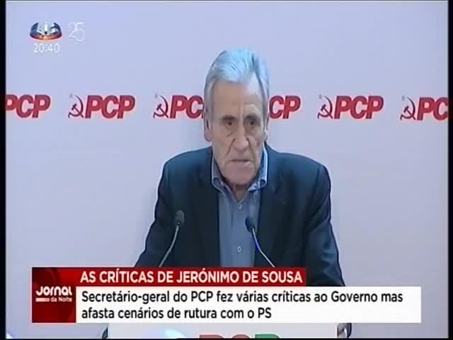 Numa iniciativa do partido na Amadora, o secretário-geral do PCP criticou o