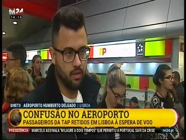 16:14 Vários voos cancelados para o