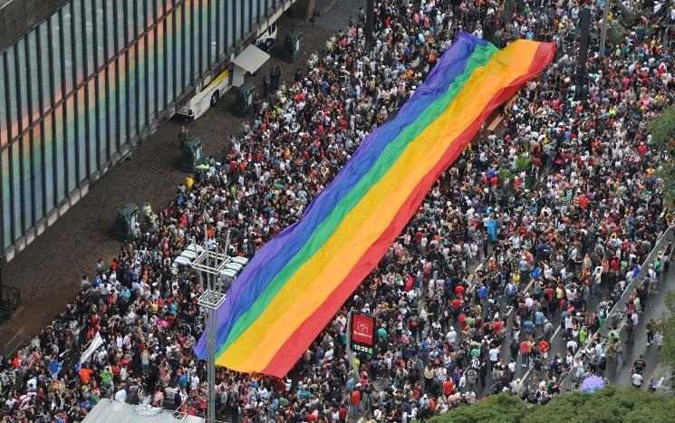 Parada Gay São Paulo 2014 (as paradas do orgulho LGBT* são demonstrações