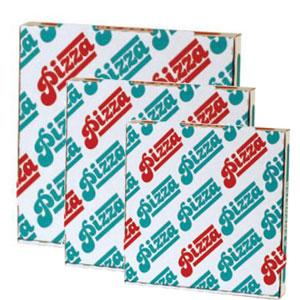 Ref: G148-63 Preço: 49,680 Descrição: caixa para pizza branca 40 x 40 x 4,5 cm Ref: FB6 Preço: 4,100 Descrição: formas de papel nº 6 pack: 1000 un.