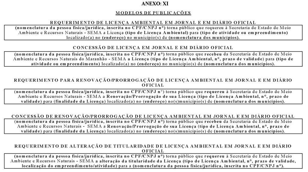 VIII - Detalhar outros aspectos ambientais, quando for o caso (ex: máquinas/equipamentos/instalações/processos geradores de ruídos, vibrações, radiações ionizantes e/ou não-ionizantes, etc.).