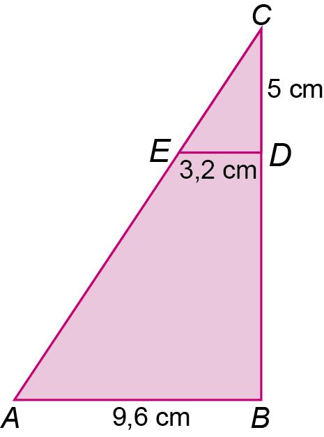 Na figura está representado o triângulo [ABC] retângulo em B.