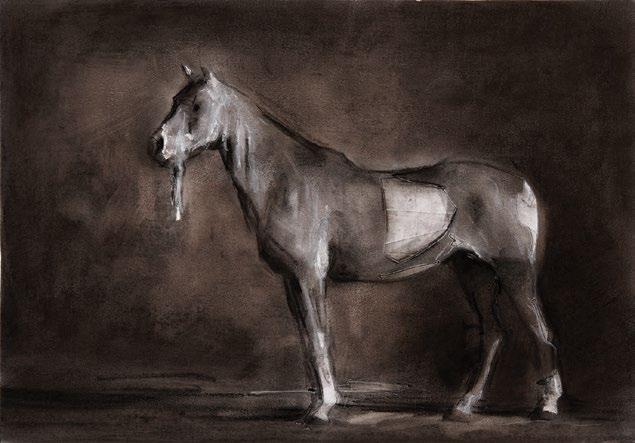 Untitled (After George Stubbs), 2010 Pigmented Ultrachrome HDR ink-jet print
