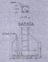 Pormenores de Vigas e de Sapatas [SANTUÁRIO DE