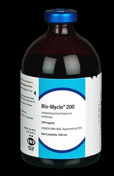 SC 200 mg/ml Oxitetraciclina, IM 2 ml 5