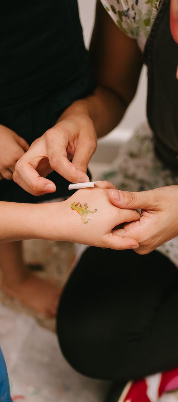 Tatuagem A diversão começa na