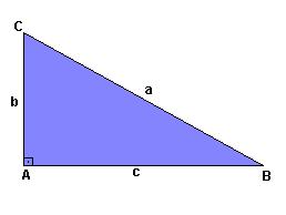 Hipotenusa: Catetos: e Seno, Cosseno e Tangente Considere um triângulo retângulo BAC: Hipotenusa:, m( ) = a. Catetos:, m( ) = b., m( ) = c. Ângulos:, e.