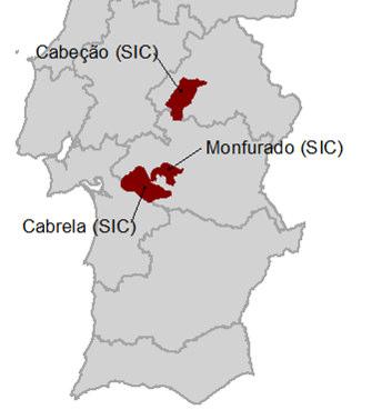 6 ITI MONTADOS DO ALENTEJO 6.1 Áreas classificadas incluídas As áreas classificadas incluídas nesta ITI são (Figura 6.