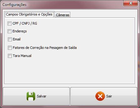 29. Configurações Nesta tela pode identificar as informações necessárias no software para