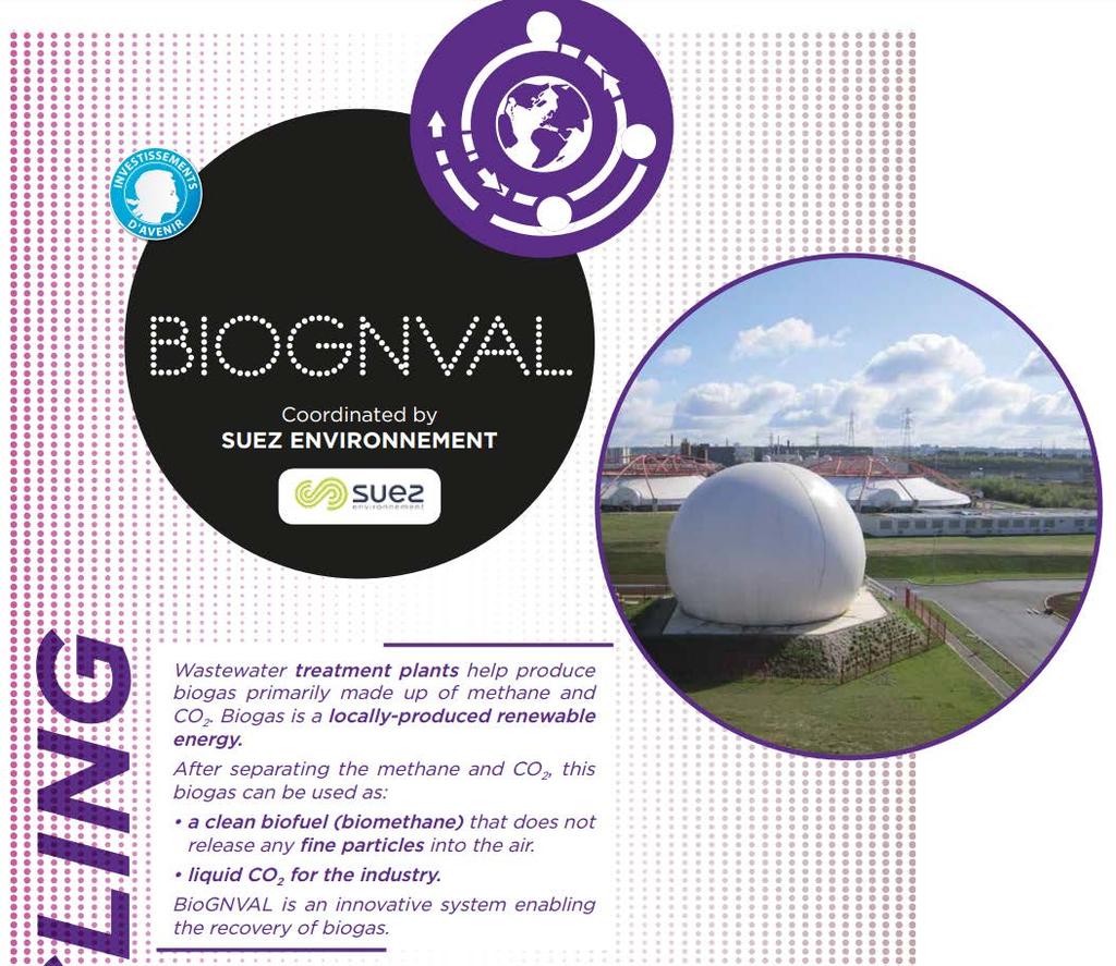 FÁBRICAS DA ÁGUA THE SIAAP AND SUEZ INTRODUCE BIOGNVAL, AN UNPRECEDENTED SOLUTION TO CONVERT WASTEWATER INTO
