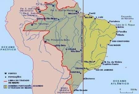 O atual estado do Rio Grande do Sul, partes de Santa