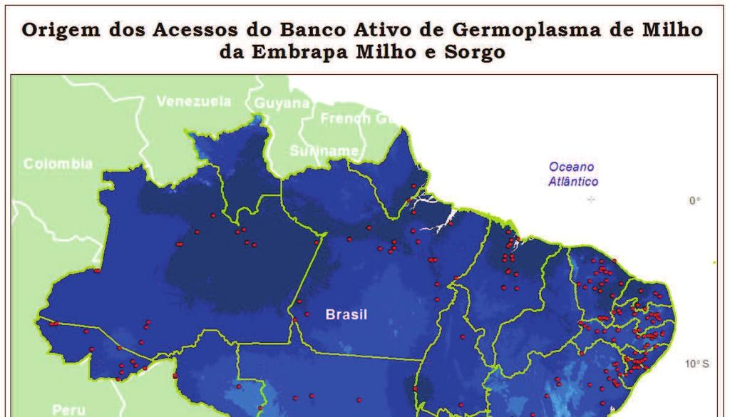 sendo a maioria, provenientes de locais com precipitações entre 1.450 e 1.650 mm (Fig. 6 e 7).