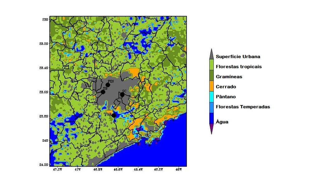 3.8 Análise Estatística Para a avaliação estatística dos resultados da simulação Controle e da simulação OPER, foram utilizados métodos estatísticos: o viés médio, o erro quadrático médio (do inglês