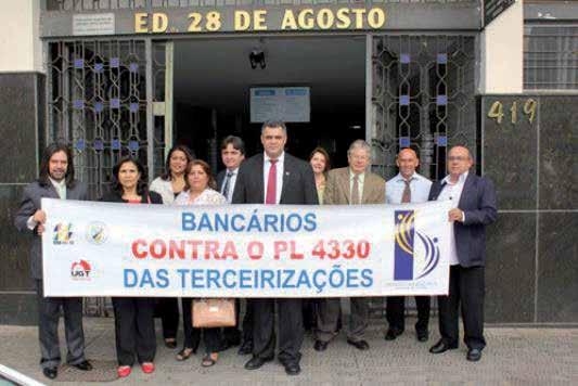 por empresa. O projeto FGTS Dirigentes sindicais bancários goianos demonstram insatisfação em Brasília.