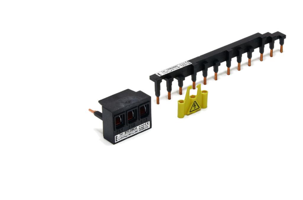Sistemas de ligação Design selado Seguro em curto-circuito e com conector eléctrico com resistência a CC Redução aprox.