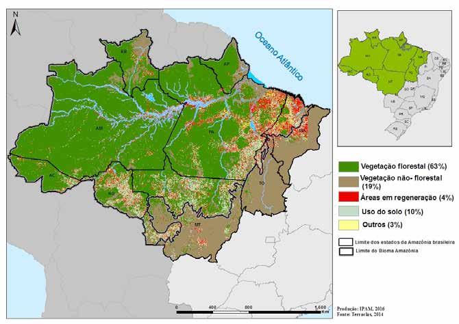 Parte dessas áreas, se recuperadas, podem servir para a expansão da agricultura brasileira.