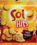 Biscoitos Sol Hits 60349 - BISC SOL SALG HITS ORIGINAL 40GR 60351