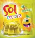 Gelatinas Sol 57138 - GELATINA PO SOL CEREJA SACHET 25GR 57142 - GELATINA PO SOL MORANGO