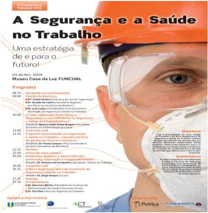 Seminário sobre Segurança Máquinas Novembro de 2008