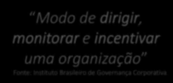 organização Resultados Fonte: Instituto