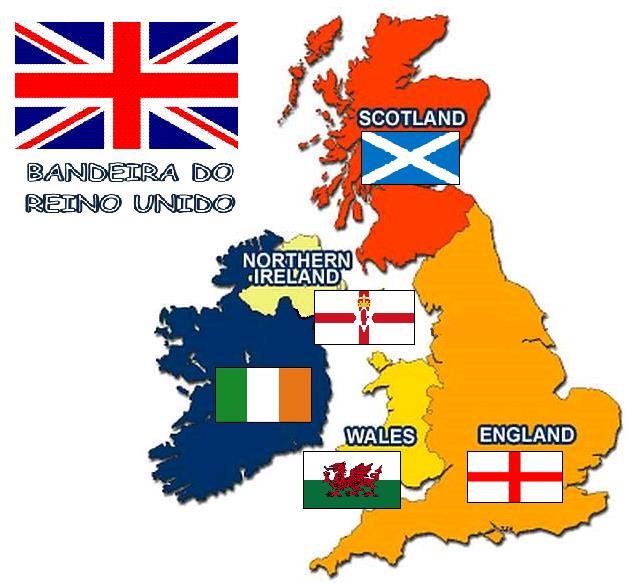 A Questão Irlandesa O Reino Unido Inglaterra + Escócia + País de Gales + Irlanda do Norte. A Grã Bretanha Inglaterra + Escócia + País de Gales.
